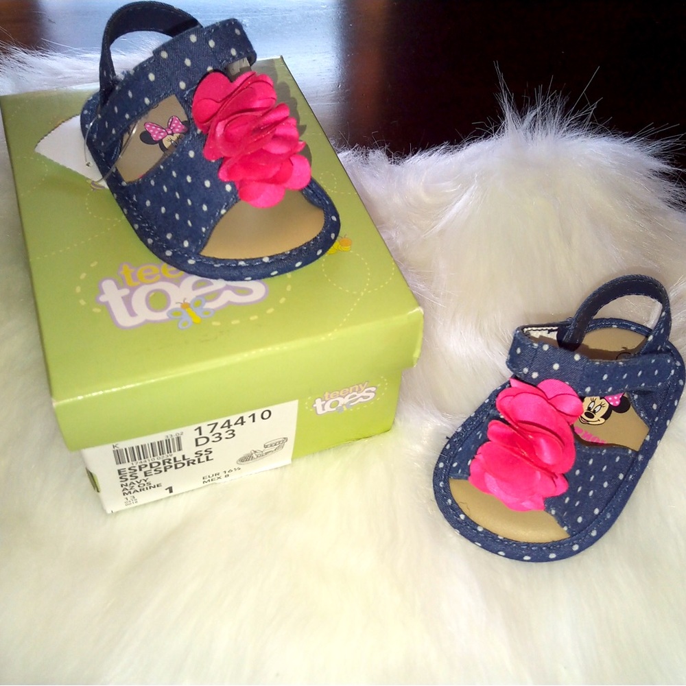 Minnie Mouse Baby Girl Sandals